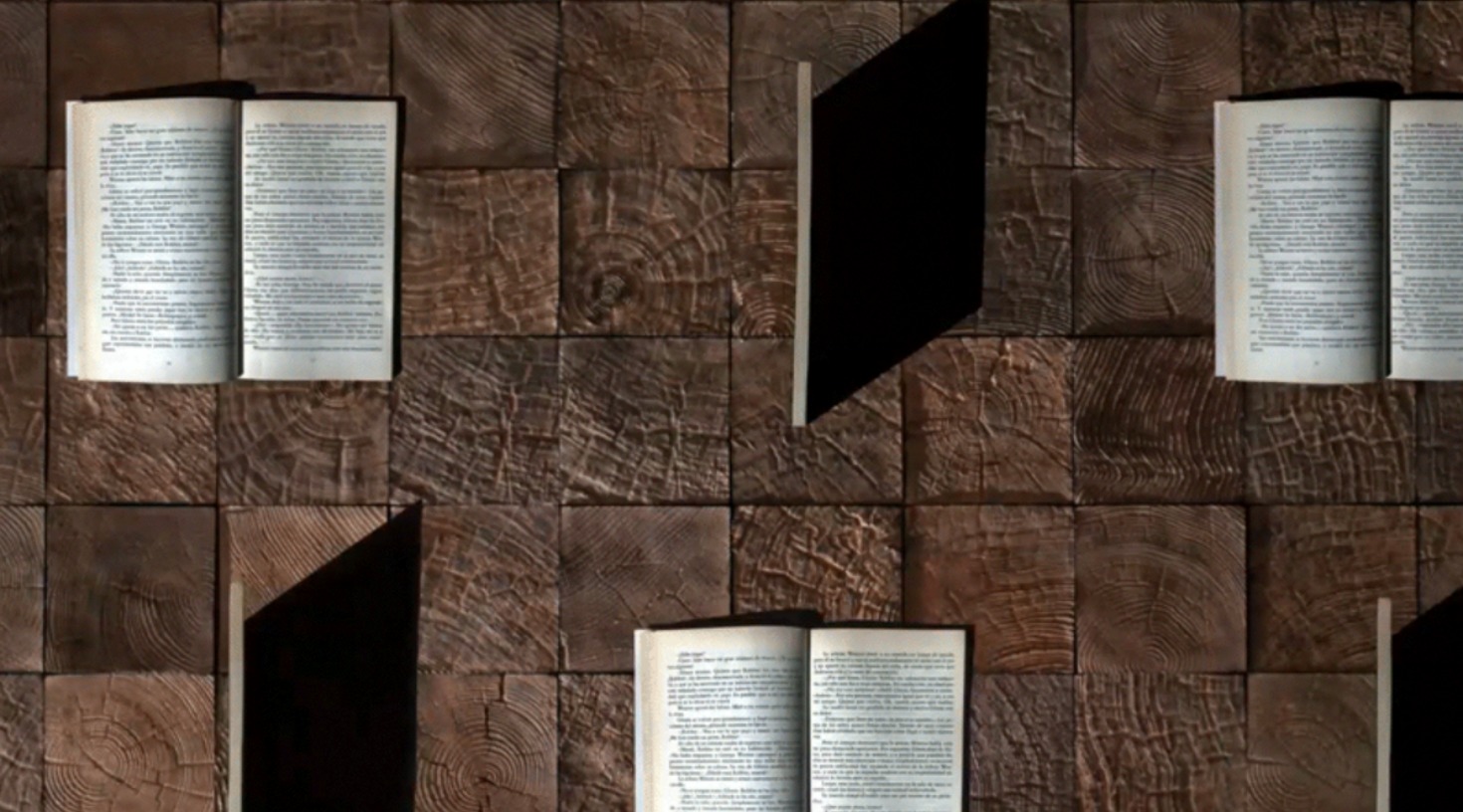 books opening and closing.